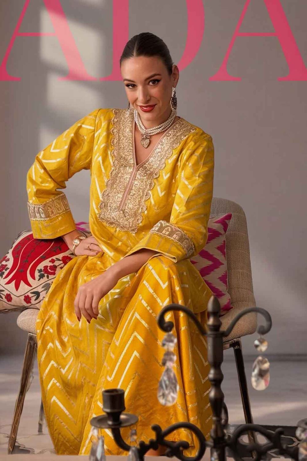Majestic Marigold Kaftan