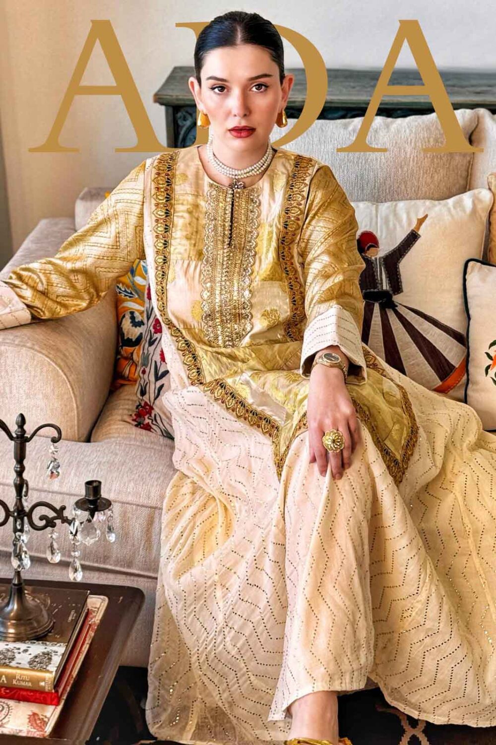 The Angle Dazzle Kaftan