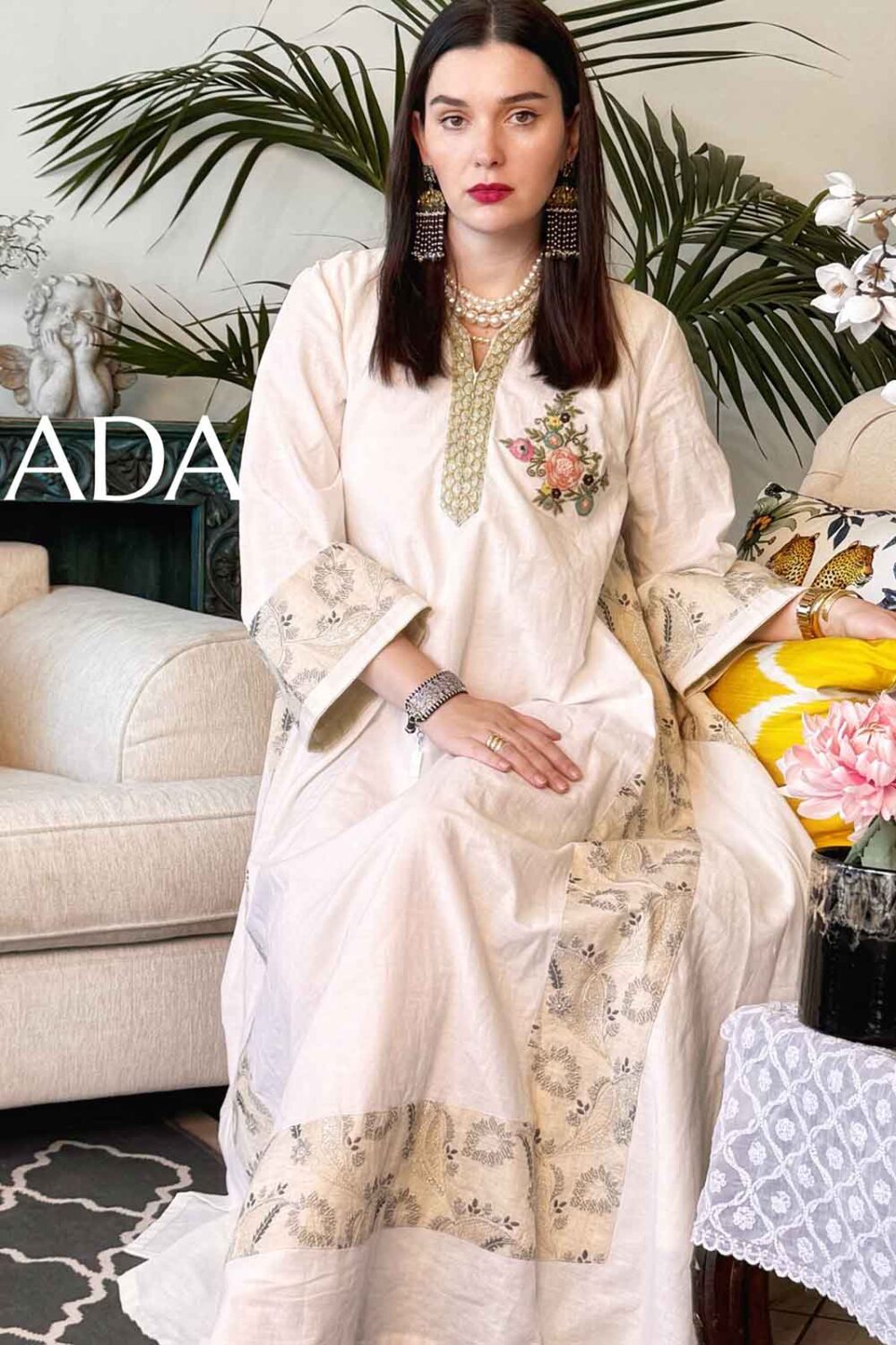Unity Of Flowers Kaftan