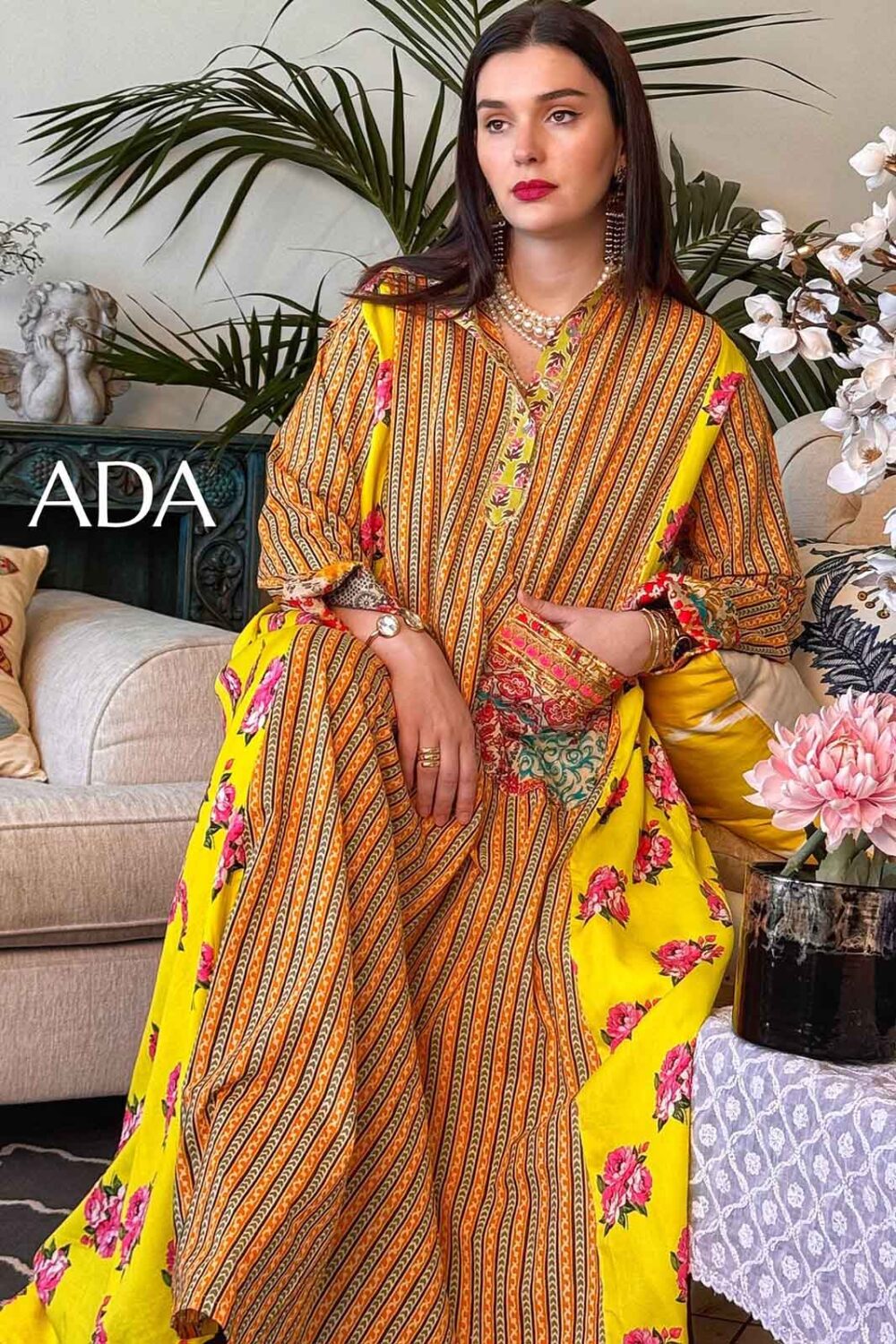Draped in Blooms Kaftan