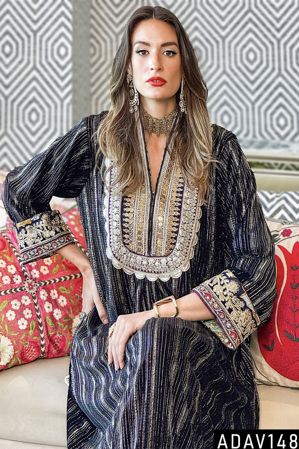 Gilded Queen Kaftan